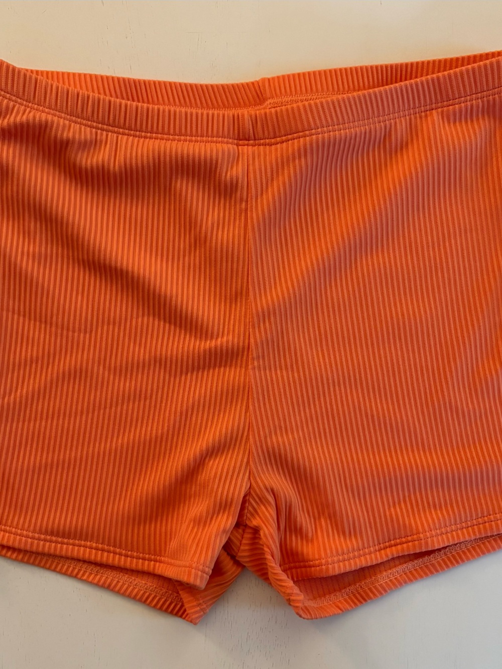 Orange Ruffled Swim Tankini - Picture 3 of 3